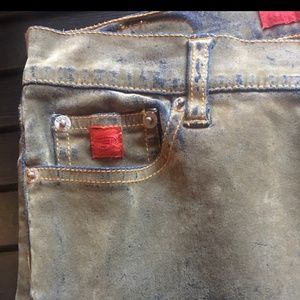 Vintage BONGO Bootcut Jeans with Spandex, Size 28, Inseam 30"